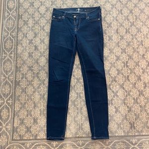 7 for all mankind the skinny jeans size 28